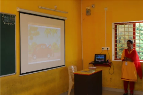 digital class room of brainy blooms