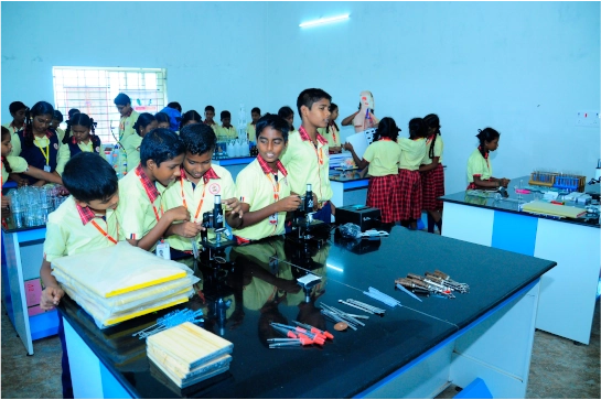 Biology Lab of Brainy Blooms